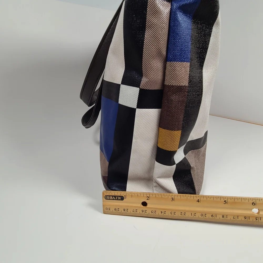 Elegant Blue and Gold Women's Tote Bag Set